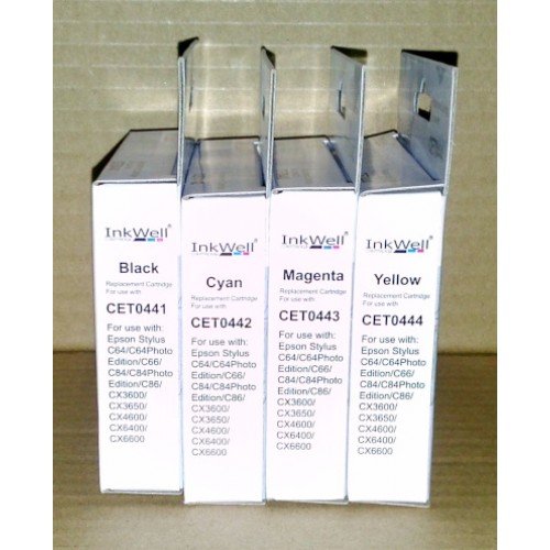 PACK CARTOUCHE EPSON C64 INKWELL
