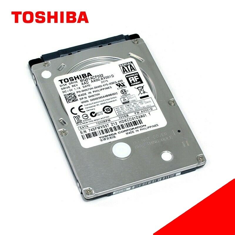 DISQUE DUR INTERNE 2,5&quot; TOSHIBA 320G