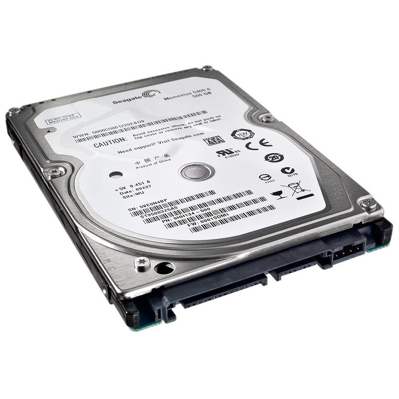 DISQUE DUR INTERNE 2,5&quot; SEAGATE 500G
