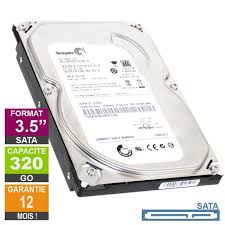DISQUE DUR INTERNE 3,5&quot; SATA SEAGATE 320G