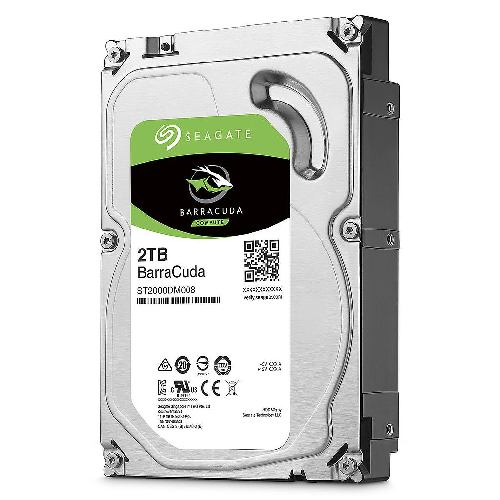 DISQUE DUR INTERNE 3,5&quot; SATA SEAGATE 2T