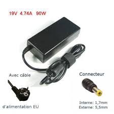 CHARGEUR ORIGINAL ACER 19V  4.74A