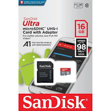 CARTE MEMOIRE SANDISK 16G