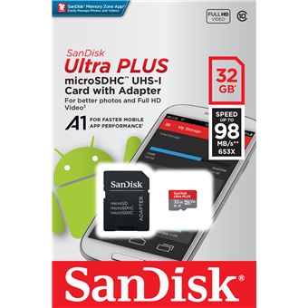 CARTE MEMOIRE SANDISK 32G